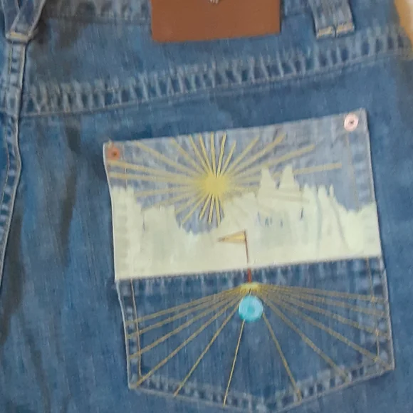 MEEZAN ARTCOUTURE RELAX JEANS, SIZE 42 - Picture 10 of 16